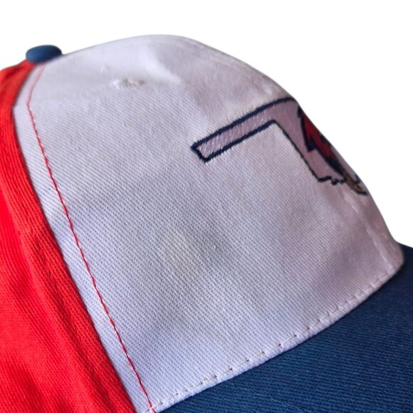 Oklahoma City Redhawks Baseball Team Adjustable Hat Cap OKC Red White Blue - Picture 7 of 8